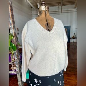 Hand knit Alpaca sweater